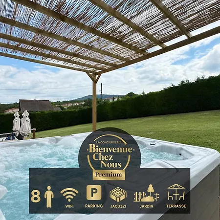 Maison 8 Couchages Avec Jacuzzi A 4Km De Clermont, Proche Zenith D'Auvergne Aubiere Exterior photo