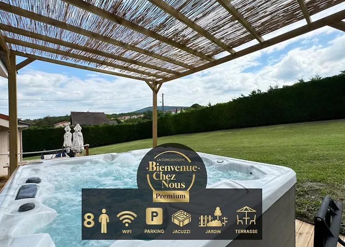 Maison 8 Couchages Avec Jacuzzi A 4Km De Clermont, Proche Zenith D\'Auvergne